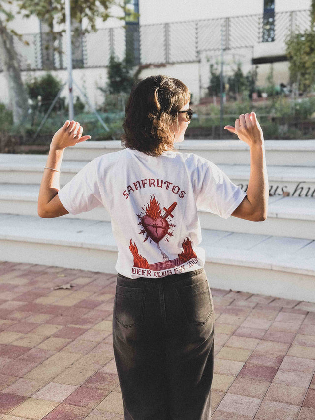 CAMISETA SANFRUTOS CORAZÓN - Cerveza SanFrutos