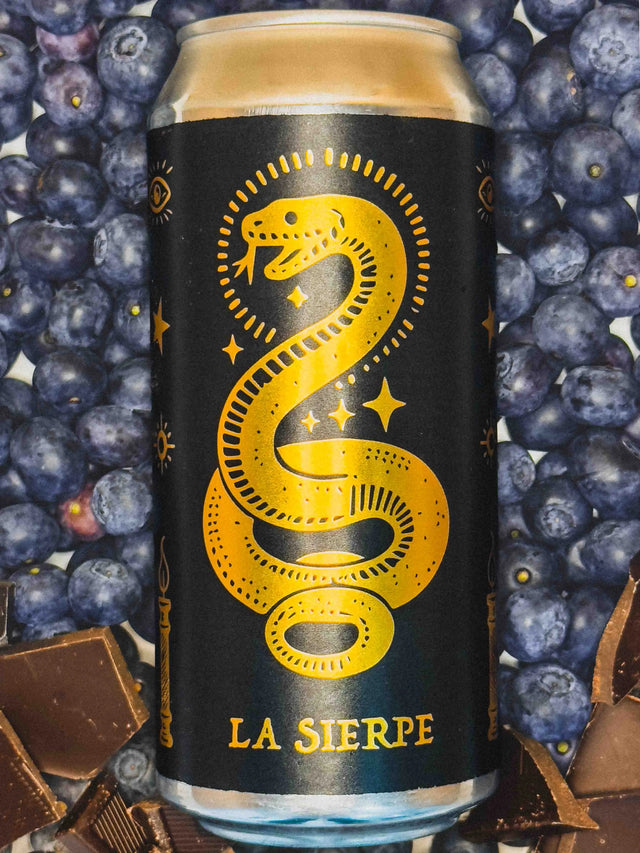LA SIERPE - Imperial Stout con Arándanos y Cacao - Cerveza SanFrutos