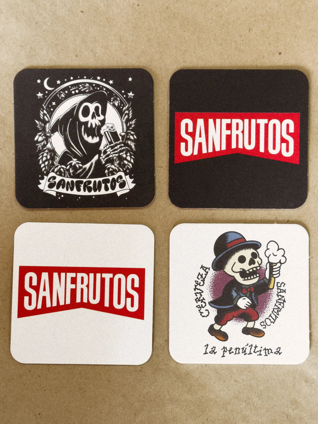 PACK POSAVASOS SANFRUTOS - Cerveza SanFrutos