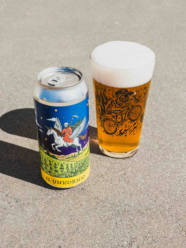 EL UNICORNIO - West Coast DIPA con Terpenos Cannábicos - Cerveza SanFrutos