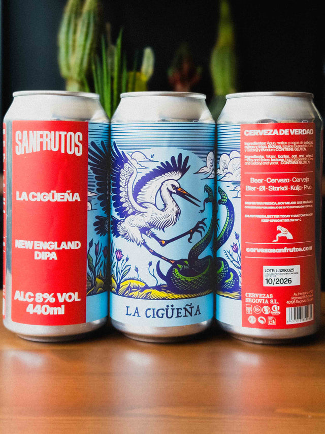 LA CIGÜEÑA - New England DIPA - Cerveza SanFrutos