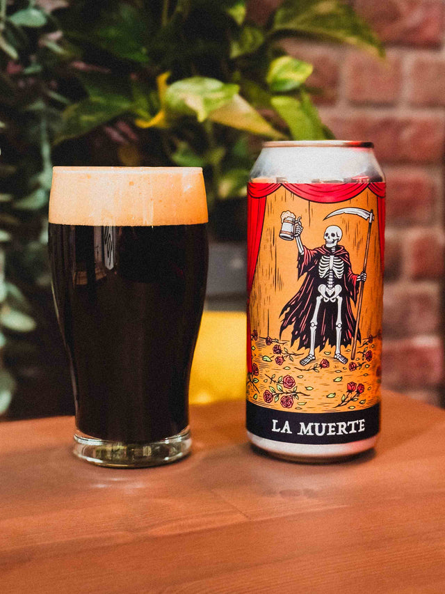 LA MUERTE (collab. Bereta) - Imperial Stout con Cacao, Avellana y Vainilla