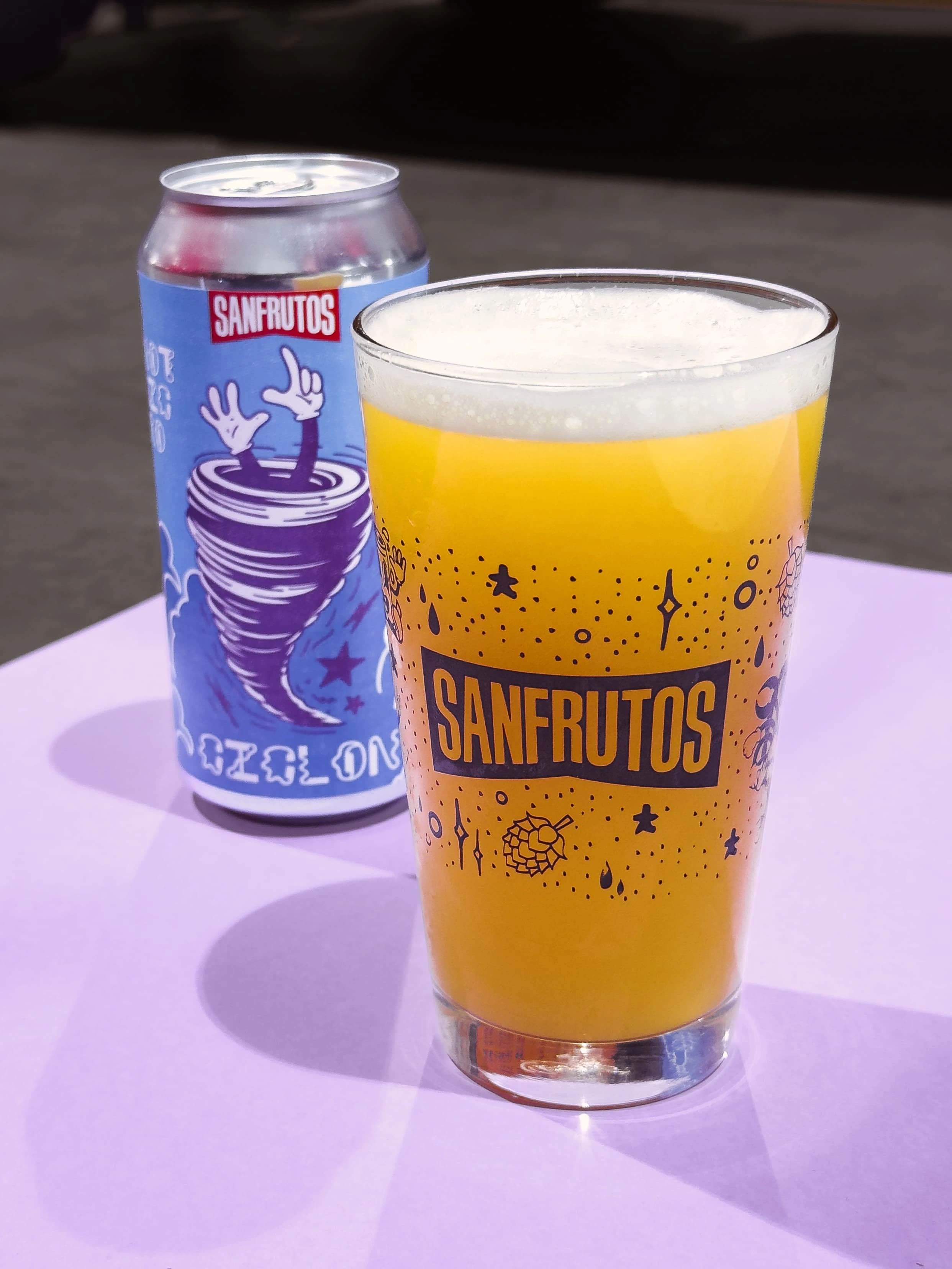 CICLÓN - NEIPA - Cerveza SanFrutos - Cerveza SanFrutos