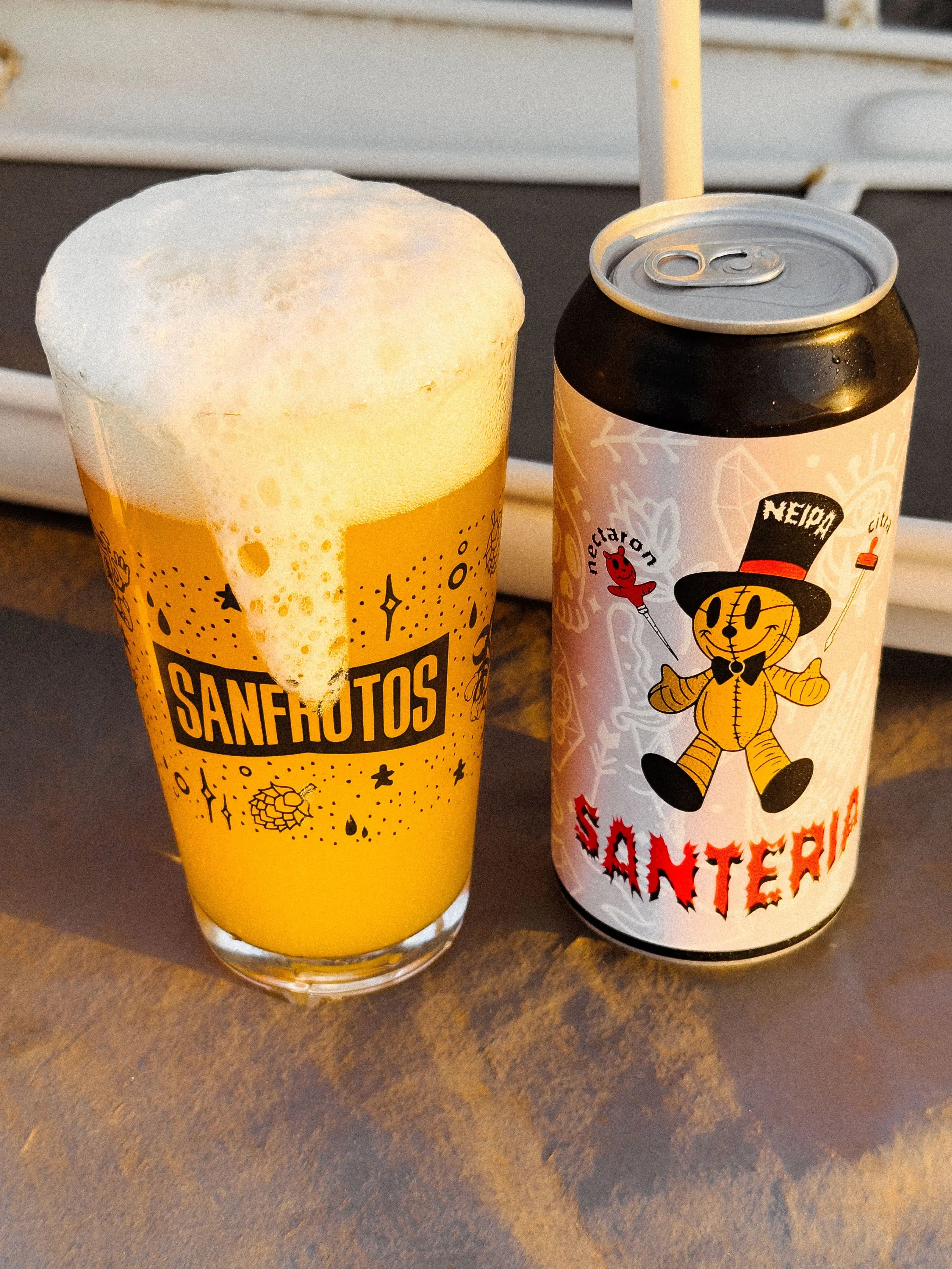 SANTERÍA - NEIPA - Cerveza SanFrutos - Cerveza SanFrutos