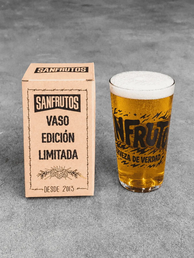 VASO SANFRUTOS - Cerveza SanFrutos