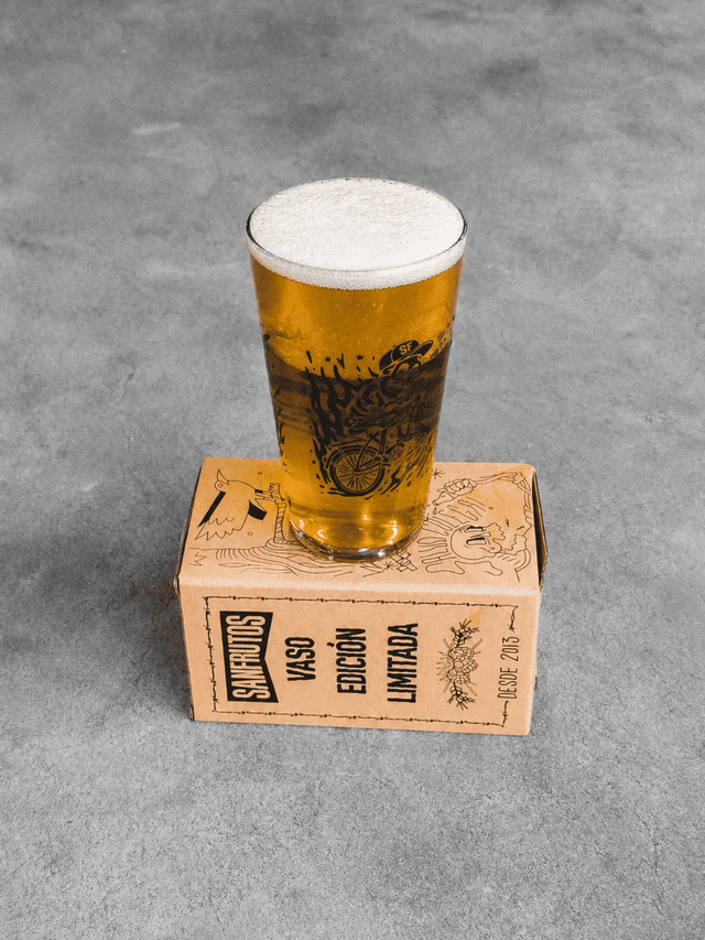 VASO SANFRUTOS - Cerveza SanFrutos