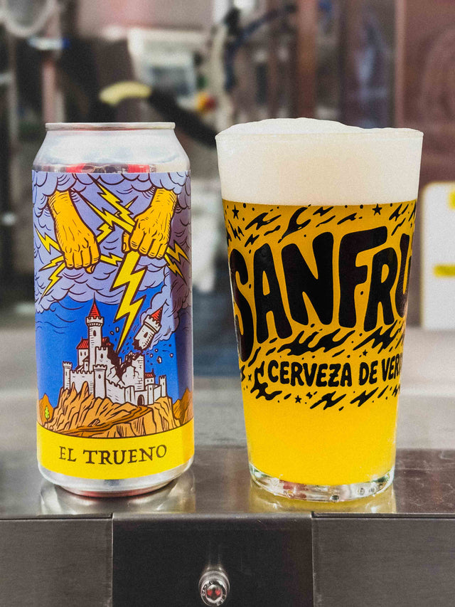 EL TRUENO - DDH Hazy IPA - Cerveza SanFrutos