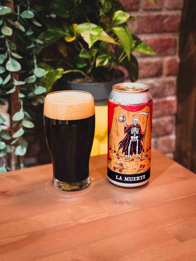 LA MUERTE (collab. Bereta) - Imperial Stout con Cacao, Avellana y Vainilla