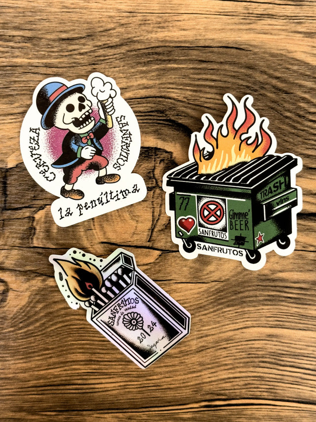 SANFRUTOS STICKERS PACK