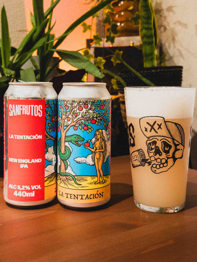 LA TENTACIÓN - New England IPA - Cerveza SanFrutos