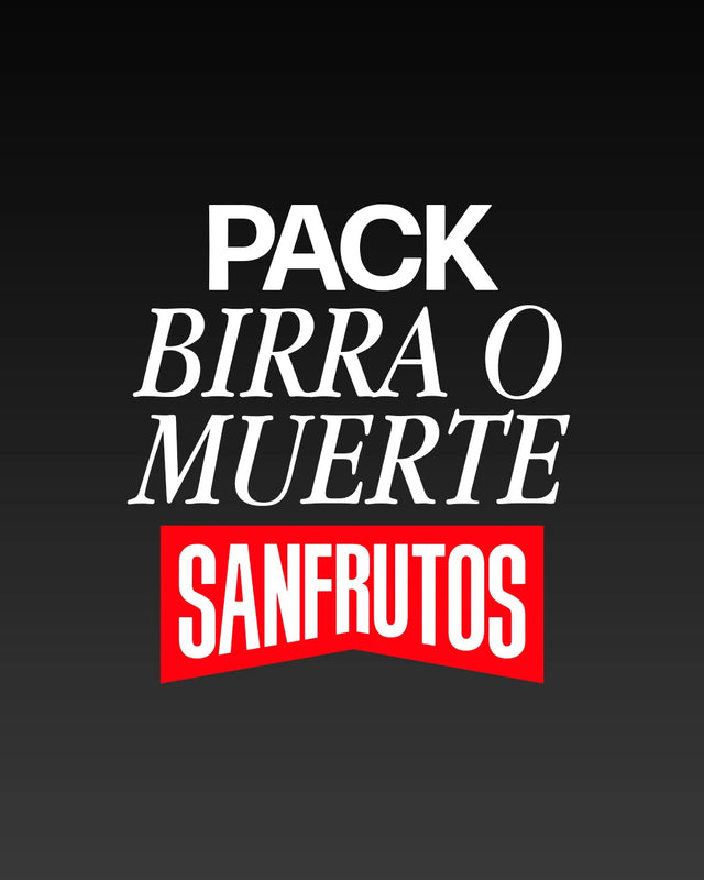 PACK BIRRA O MUERTE - Cerveza SanFrutos