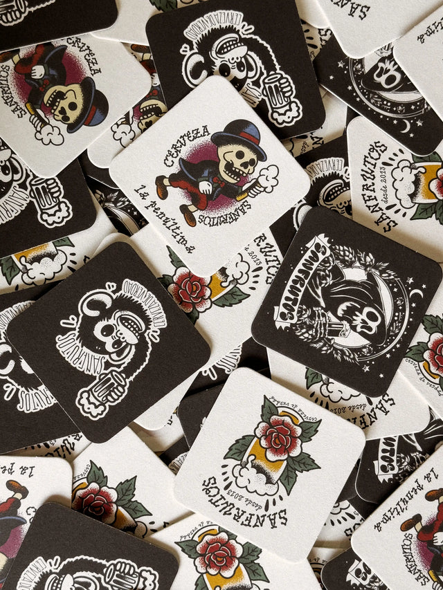 PACK POSAVASOS SANFRUTOS - Cerveza SanFrutos